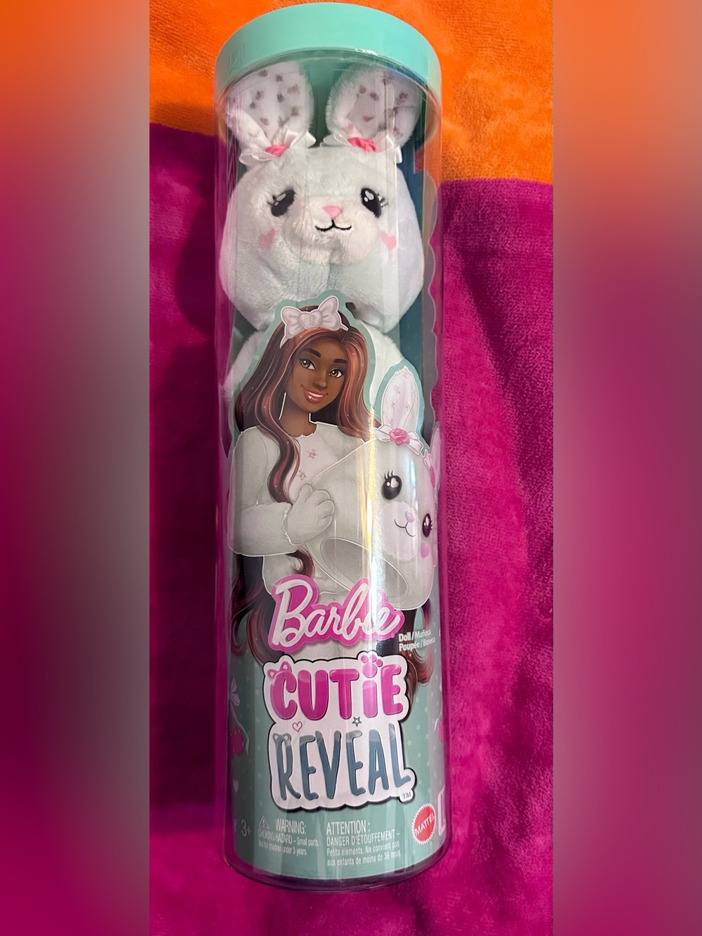 Barbie Mint & White Bunny Cutie Reveal Doll